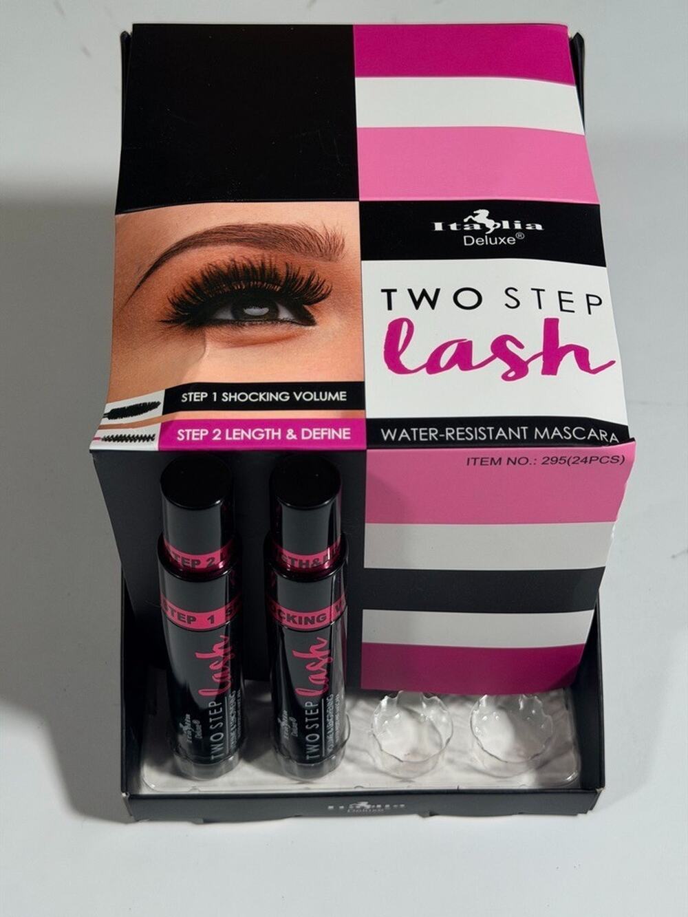 17 Italia Deluxe Two Step Lash Mascara Lot —Volume & Lengthening